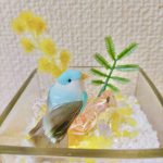 【3月サブスク】春を感じる小鳥のパステルサンドアート♡(作り方動画あり)
